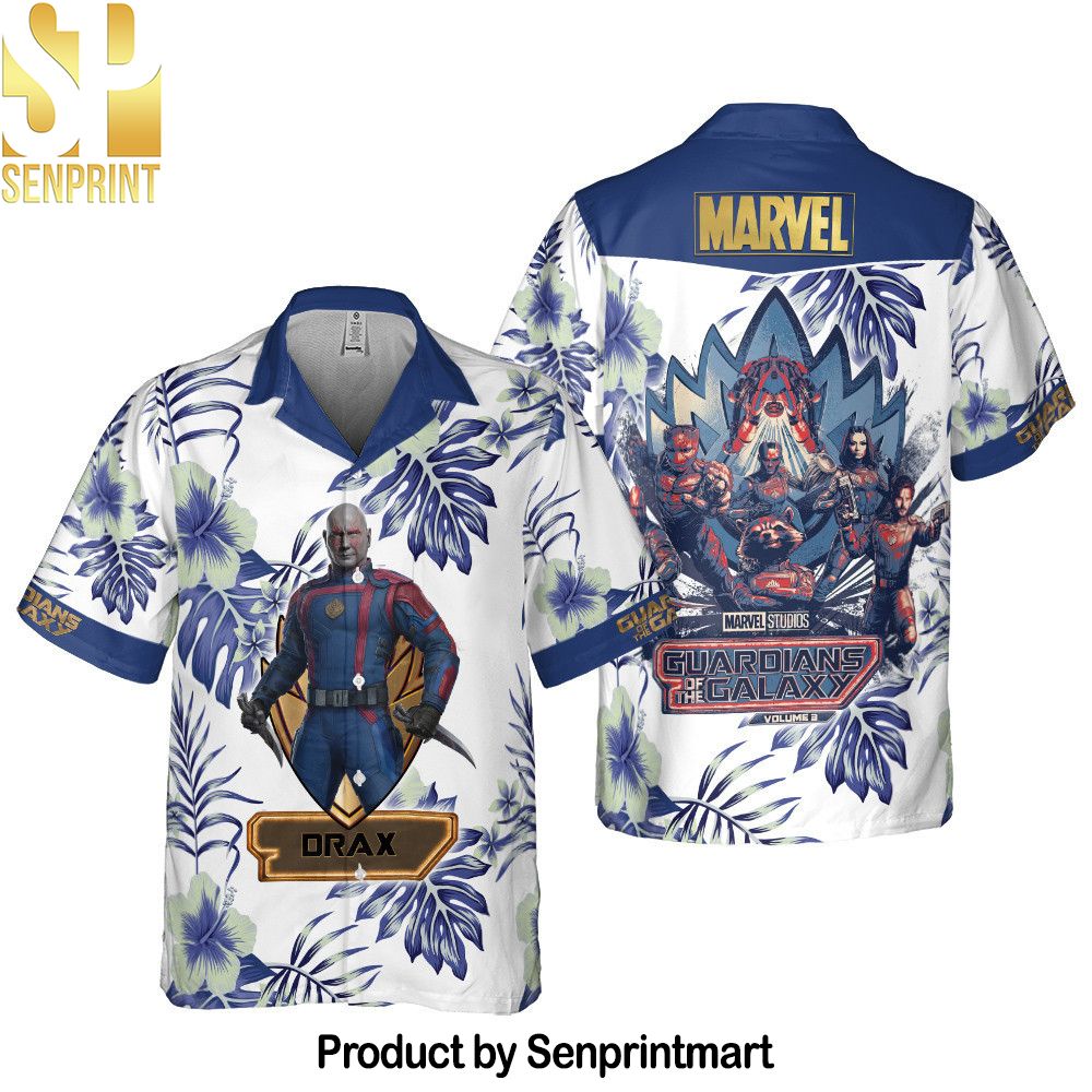 Drax Guardians Of The Galaxy All Over Printed Hawaiian Set – SEN0097