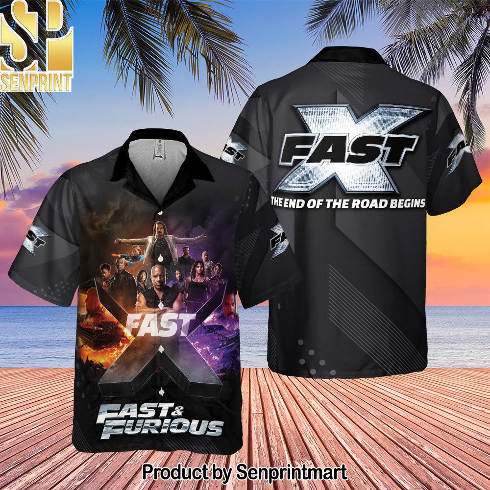 Fast X The End Of The Road Begins Limited Edition Hawaiian Set – SEN0421