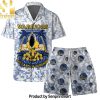 Golden State Warriors NBA Team Logo Summer Vibes Pattern Hawaiian Set – SEN0095