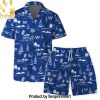 Golden State Warriors NBA Tropical Art The City Hawaiian Set – SEN0119