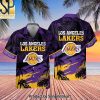 Los Angeles Lakers National Basketball Association All Over Printed Hawaiian Set – SEN0253