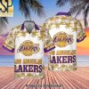 Los Angeles Lakers National Basketball Association All Over Printed Hawaiian Set – SEN0330