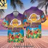 Los Angeles Lakers National Basketball Association All Over Printed Hawaiian Set – SEN0532