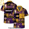 Los Angeles Lakers National Basketball Association All Over Printed Hawaiian Set – SEN0471