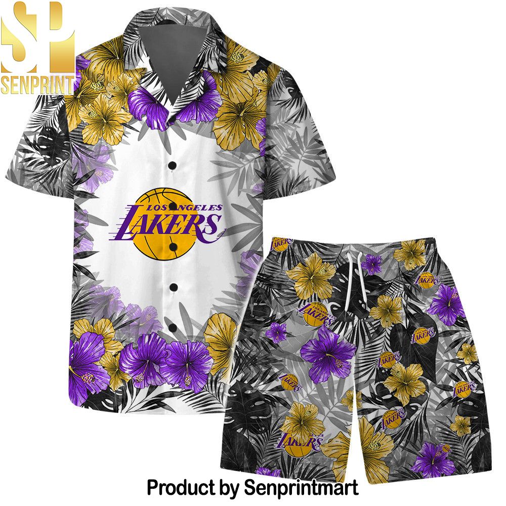 Los Angeles Lakers National Basketball Association Hawaiian Set – SEN0269