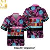 Miami Heat Leaves Tropical Pattern Print Hawaiian Set – SEN0557