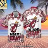 Miami Heat National Basketball Association All Over Printed Hawaiian Set – SEN0309