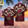 Miami Heat National National Basketball Association Hibiscus Pattern All Over Printed Hawaiian Set – SEN0258