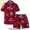 Miami Heat NBA Team Logo Beachscape Design Hawaiian Set – SEN0256