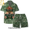 Milwaukee Bucks NBA Flower Pattern Hawaiian Set – SEN0345