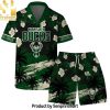 Milwaukee Bucks Team Logo Pattern Aloha Colorful Hawaiian Set – SEN0335