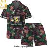 Milwaukee Bucks Team Logo Pattern Basketball Black Hawaiian Set – SEN0264