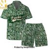 Milwaukee Bucks Team Logo Pattern Basketball Season Hawaiian Set – SEN0341