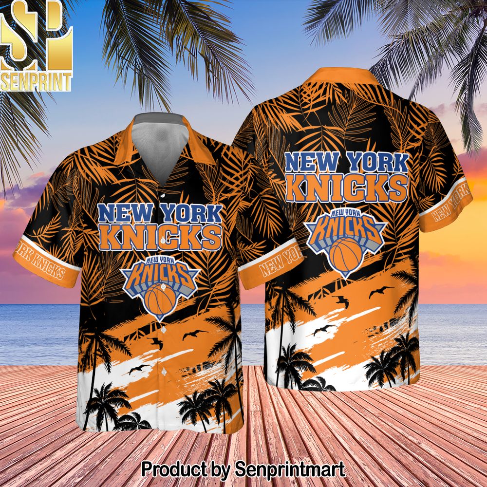 New York Knicks National Basketball Association All Over Printed Hawaiian Set – SEN0303