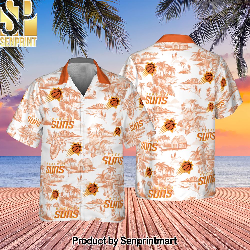 Phoenix Suns National Basketball Association All Over Printed Hawaiian Set – SEN0448