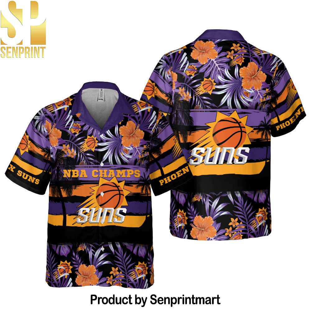 Phoenix Suns National Basketball Association All Over Printed Hawaiian Set – SEN0528