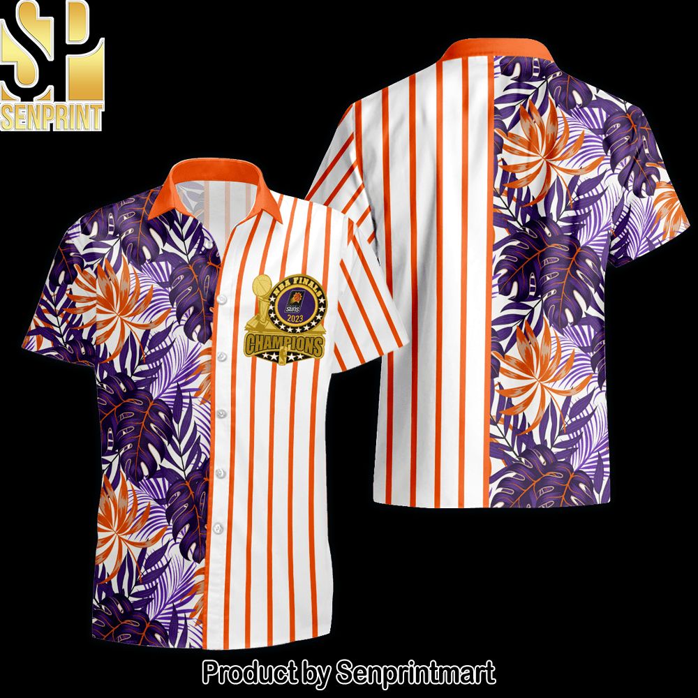Phoenix Suns NBA Champions Pattern Print Hawaiian Set – SEN0519