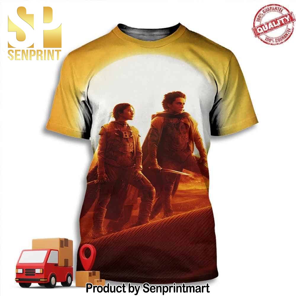 3D DUNE 2 Sand Planet 2024 Full Printing Shirt – Senprintmart Store 3180