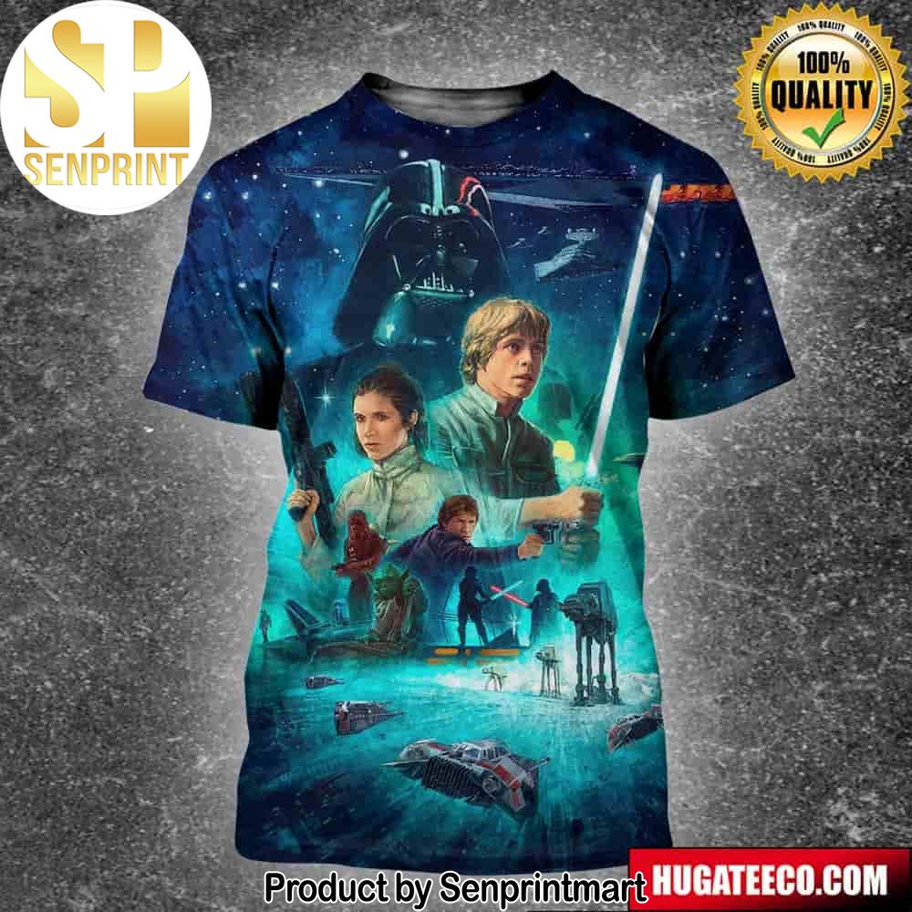 Amazing Star Wars Posters Shared For May Fourth Be With You Unisex 3D Shirt – Senprintmart Store 2574