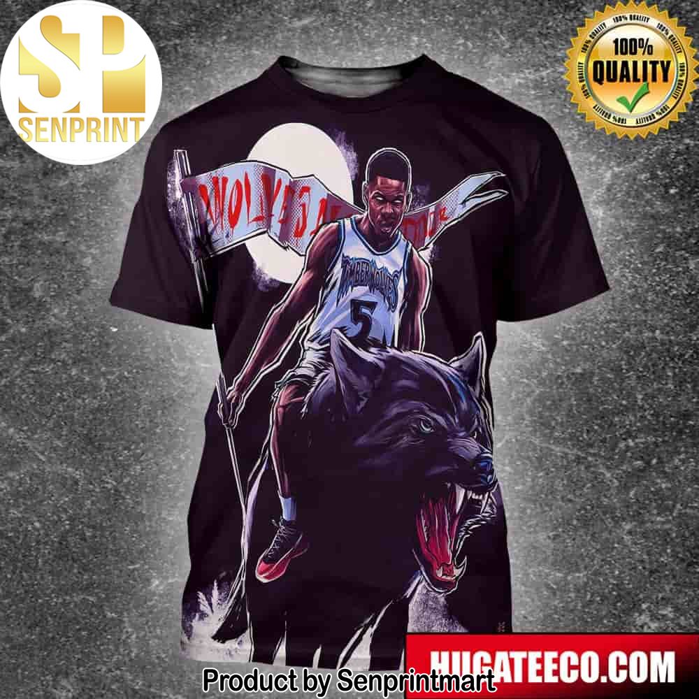 Anthony Edwards Minnesota Timberwolves NBA Art Unisex 3D Shirt – Senprintmart Store 2475