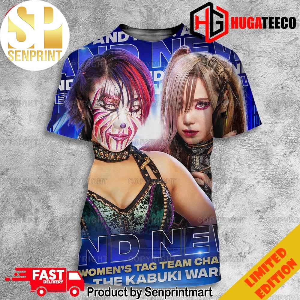 Asuka Kairi Sane And New WWE Women’s Tag Team Champions The Kabuki Warriors Unique Full Printing Shirt – Senprintmart Store 3312