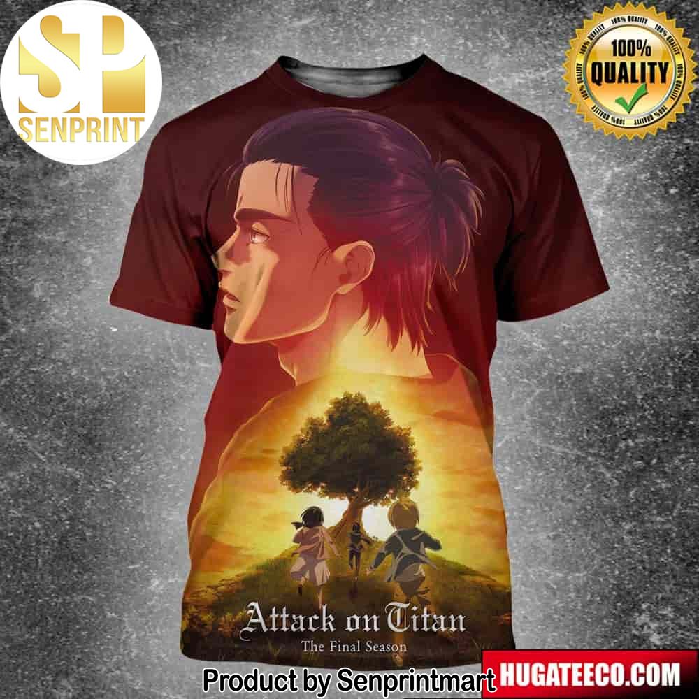 Attack On Titan The Final Season Unisex 3D Shirt – Senprintmart Store 2601