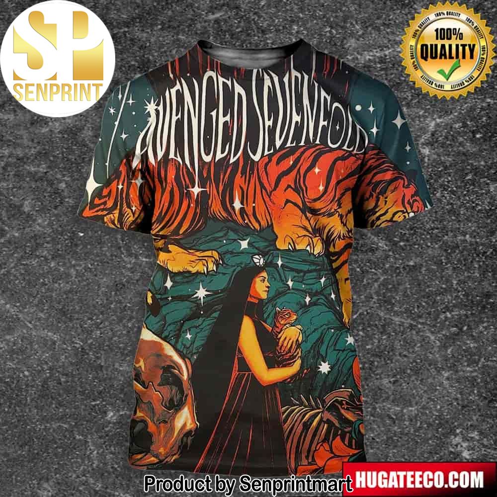 Avenged Sevenfold Show At Toronto 03 07 2024 Unisex 3D Shirt – Senprintmart Store 2760