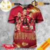 Back-To-Back Era Funny Travis Kelce Super Bowl LVIII Champions Congratulations Kansas City Chiefs NFL Playoffs 2023-2024 Full Printing Shirt – Senprintmart Store 3270