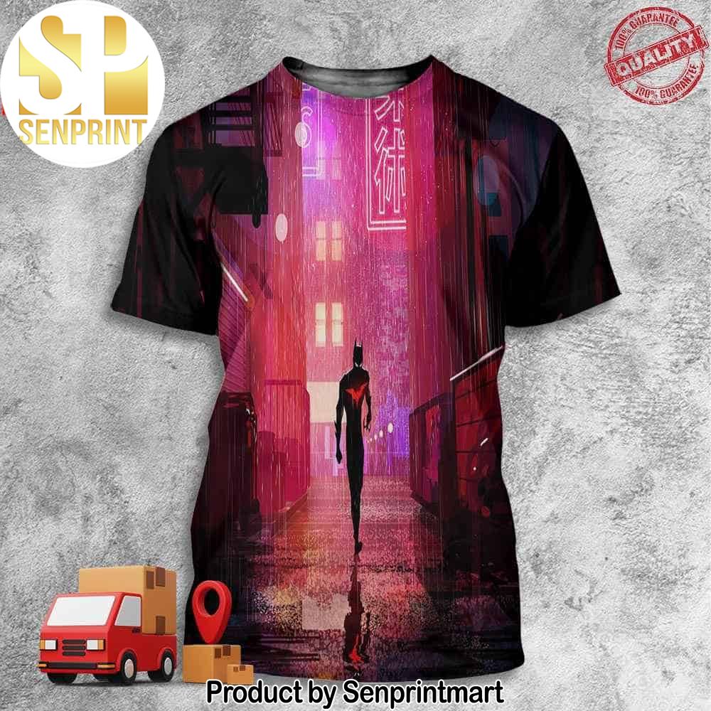 Batman Beyond Animated Film by director Patrick Harpin And PD Yuhki Demers Across the Spider-Verse Picture 3 Full Printing Shirt – Senprintmart Store 3230
