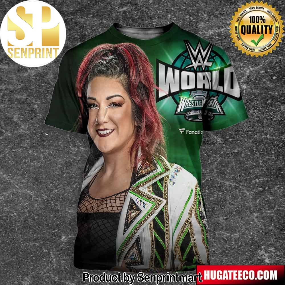 Bayley Is Coming To WWE World Wrestle Mania Full Printing Shirt – Senprintmart Store 2837