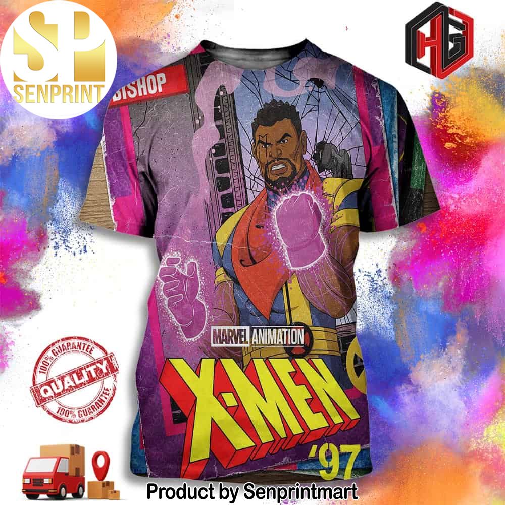 Bishop Marvel Animation All-new X-men 97 Streaming March 20 Only On Disney Full Printing Shirt – Senprintmart Store 3022