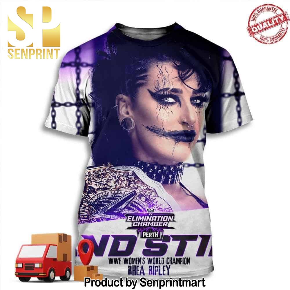 Congratulations Rhea Ripley Is WWE Women’s World Champion WWE Elimination Champer Perth Full Printing Shirt – Senprintmart Store 3196