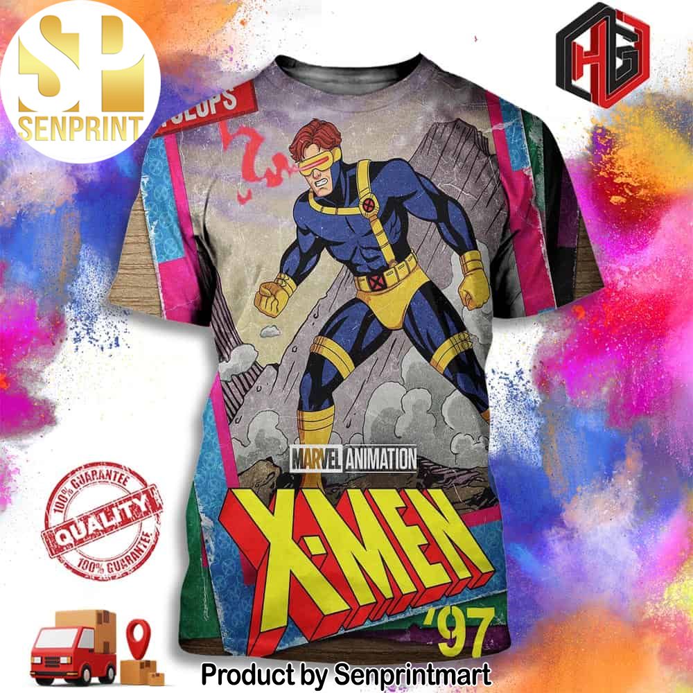 Cyclops Marvel Animation All-new X-men 97 Streaming March 20 Only On Disney Full Printing Shirt – Senprintmart Store 3021