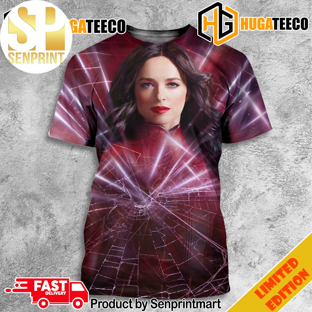 Dakota Johnson Madame Web Movie Suit Up New International Poster Full Printing Shirt – Senprintmart Store 3347