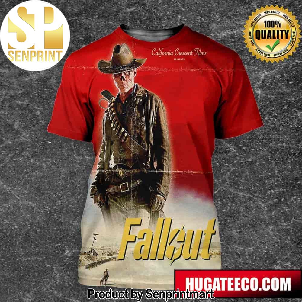 Dramatical Poster For New Series Fallout On Prime Video Unisex 3D Shirt – Senprintmart Store 2692