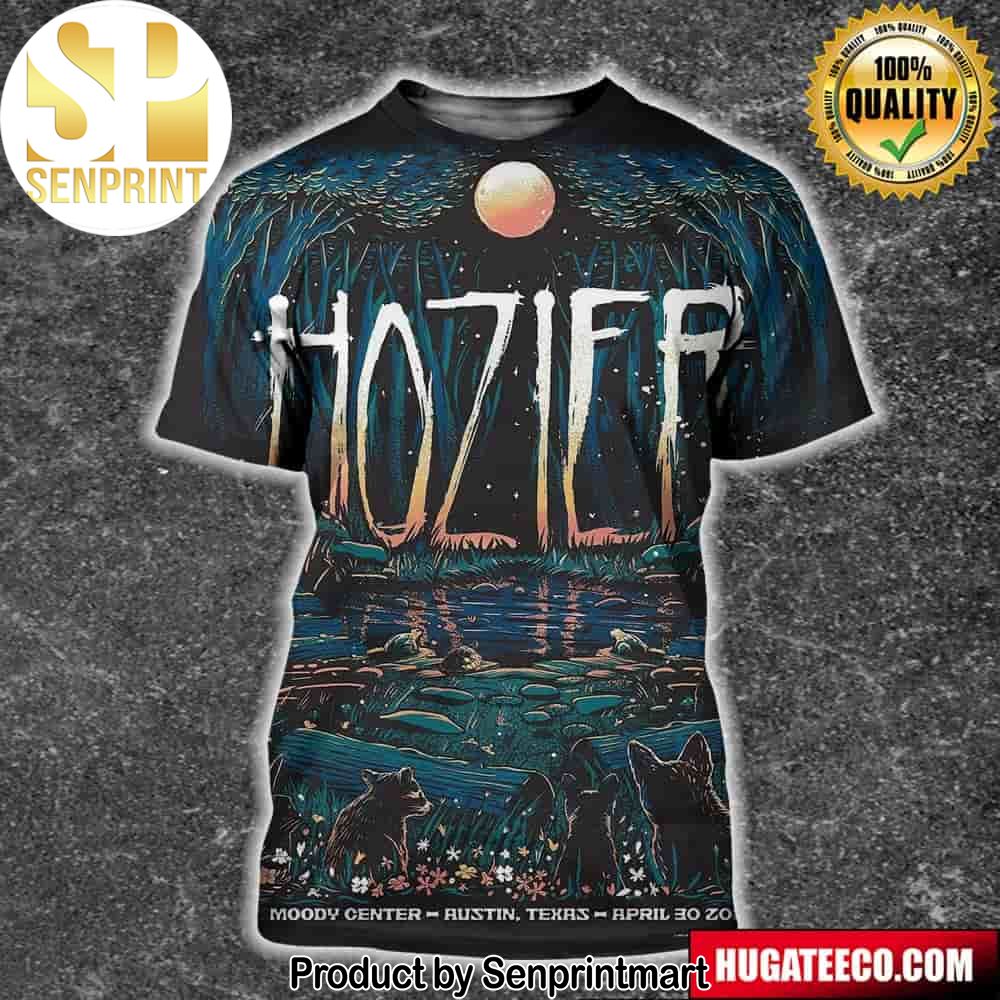 Hozier Show At Moody Center In Austin Texas April 30 2024 Unisex 3D Shirt – Senprintmart Store 2631