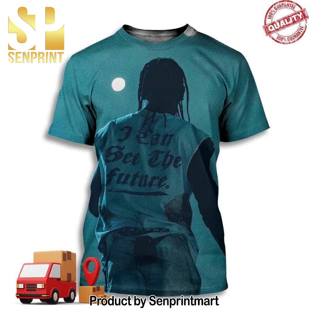 I Can See The Future Travis Scoot Concert Tour Merch T-Shirt Full Printing Shirt – Senprintmart Store 3243