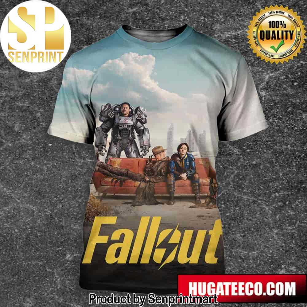 Incredible Poster For Fallout Will Be Back For Season 2 On Prime Video Unisex 3D Shirt – Senprintmart Store 2689
