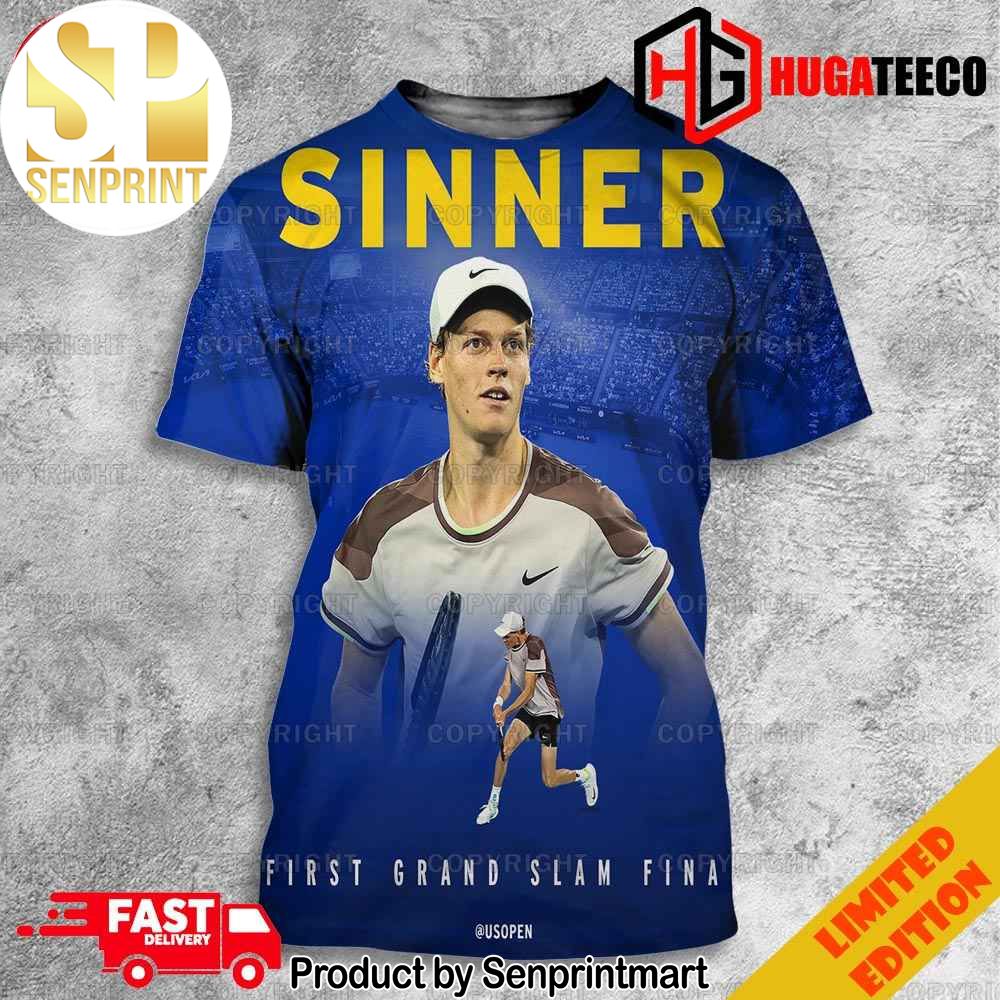 Jannik Sinner US Open Tennis First Grand Slam Final 2024 Congratulations Forza Unique Full Printing Shirt – Senprintmart Store 3314