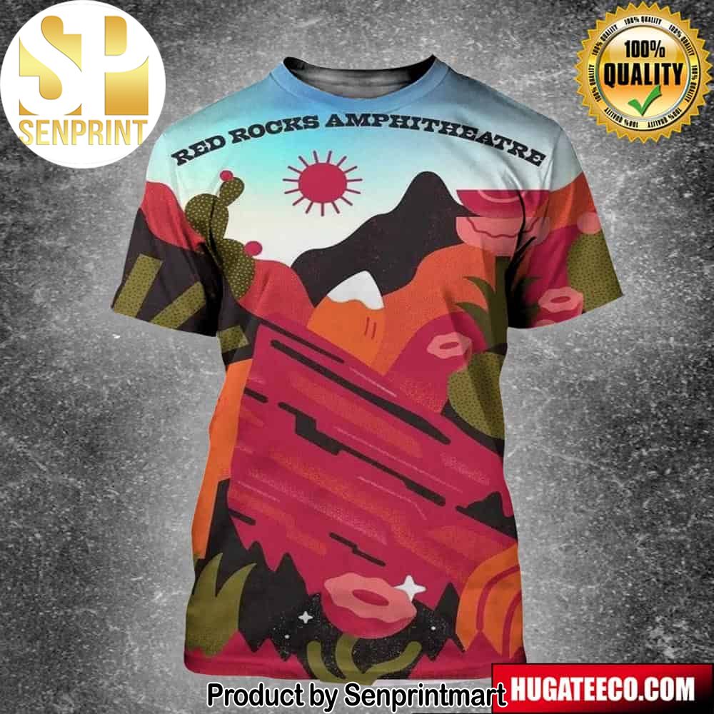 Jason Isbell And The 400 Unit Red Rock Amphitheatre With Amanda Shires On May 3 2024 Morrison Co Unisex 3D Shirt – Senprintmart Store 2589