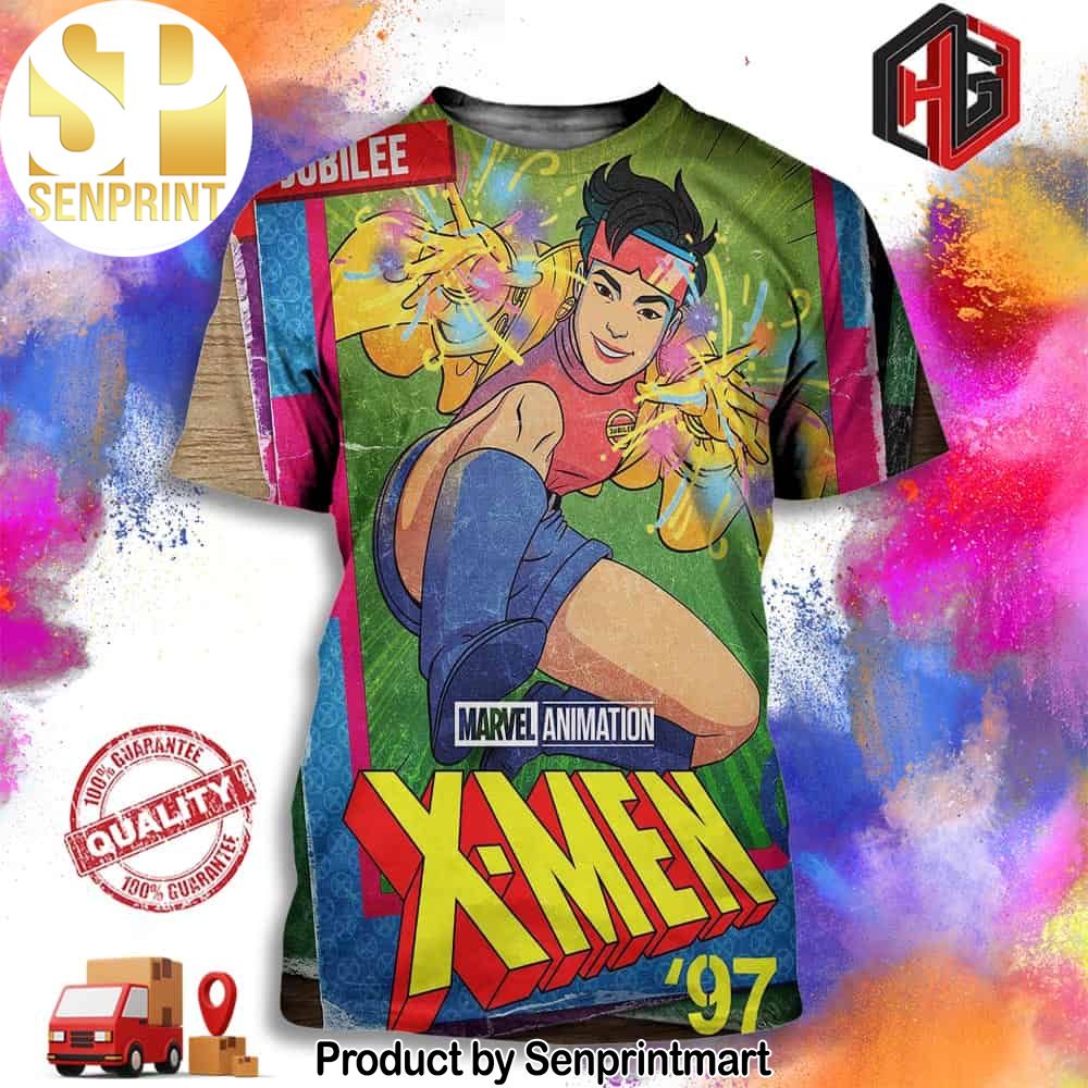 Jubilee Marvel Animation All-new X-men 97 Streaming March 20 Only On Disney Full Printing Shirt – Senprintmart Store 3013