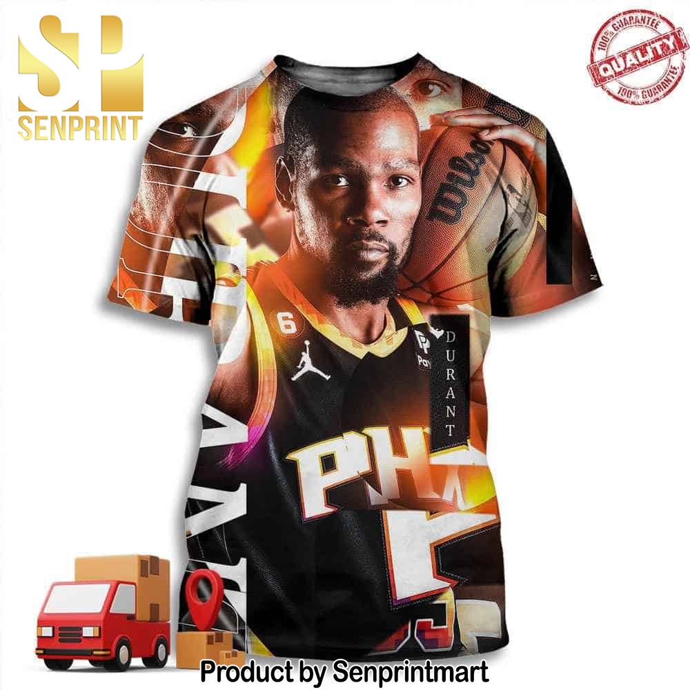 Kevin Wayne Durant – Professional Basketball Player -The Phoenix Suns – National Basketball Association NBA Full Printing Shirt – Senprintmart Store 3146