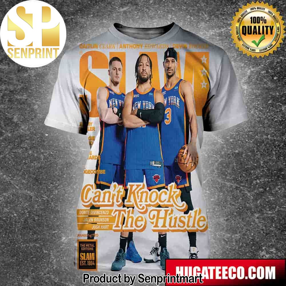 Limited Orange Metal Cover New York Knicks Cant Knock The Hustle Slam EST 1994 Unisex 3D Shirt – Senprintmart Store 2527