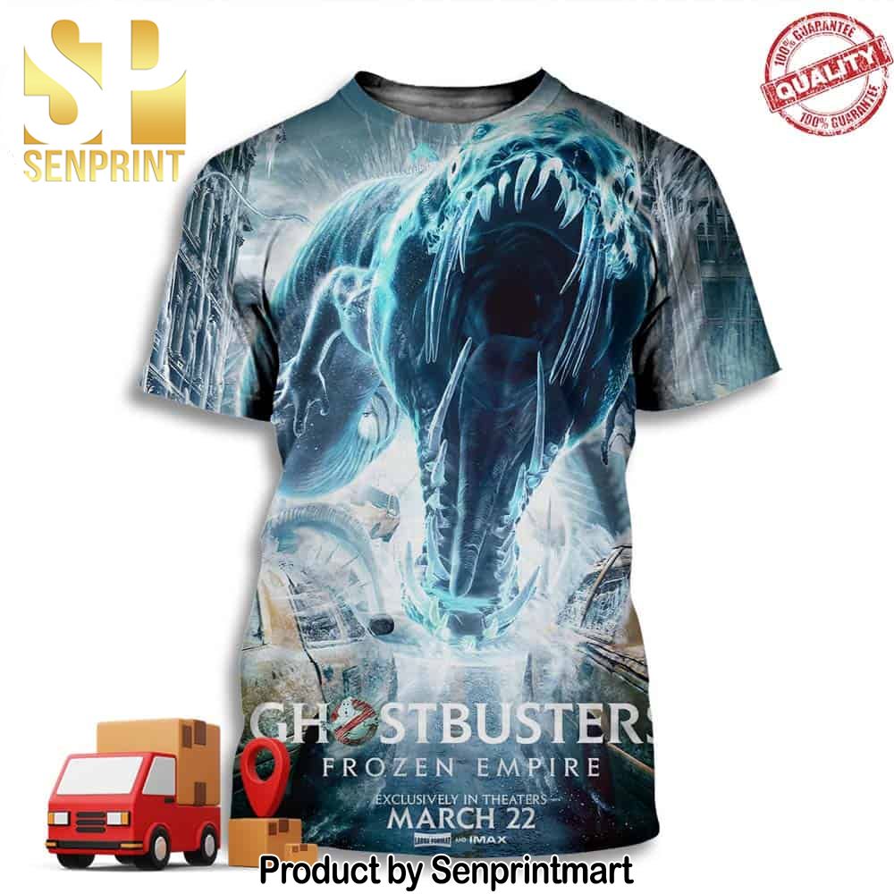 Mark Your Calendar Exclusive Theatrical Premiere of Ghostbusters Frozen Empire March 22 2024 Full Printing Shirt – Senprintmart Store 3205