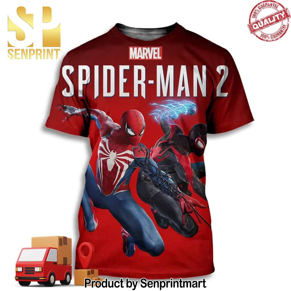 Marvel Studios Spider-Man 2 2023 Full Printing Shirt – Senprintmart Store 3085