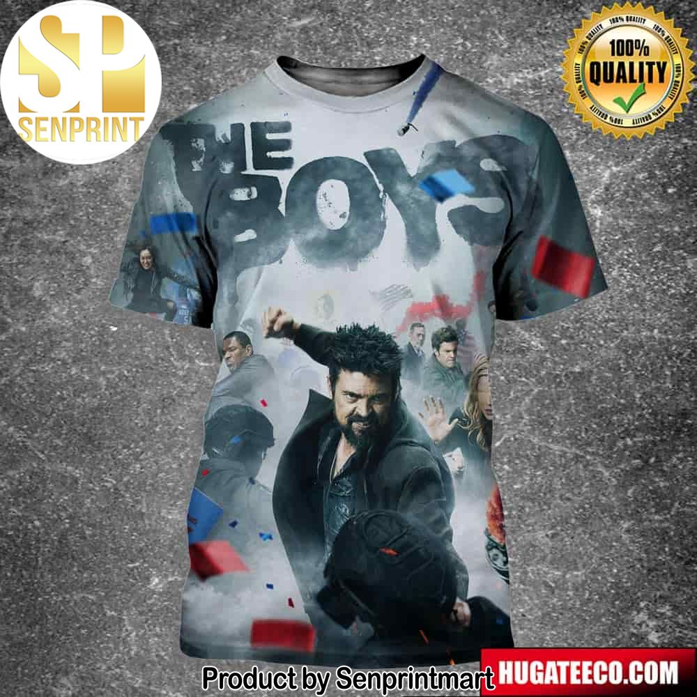 More Chaos Coming The Boys 4 New Poster Movie Unisex 3D Shirt – Senprintmart Store 2615