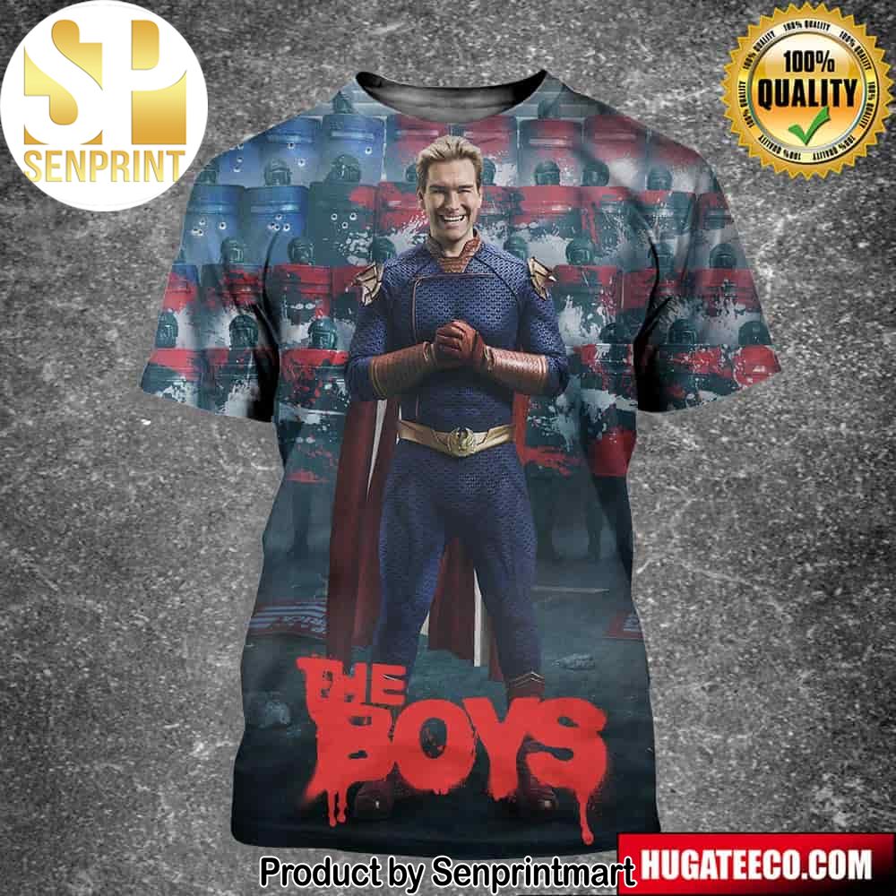 New Poster For The Boys Season 4 June 13 On Prime Video Unisex 3D Shirt – Senprintmart Store 2612