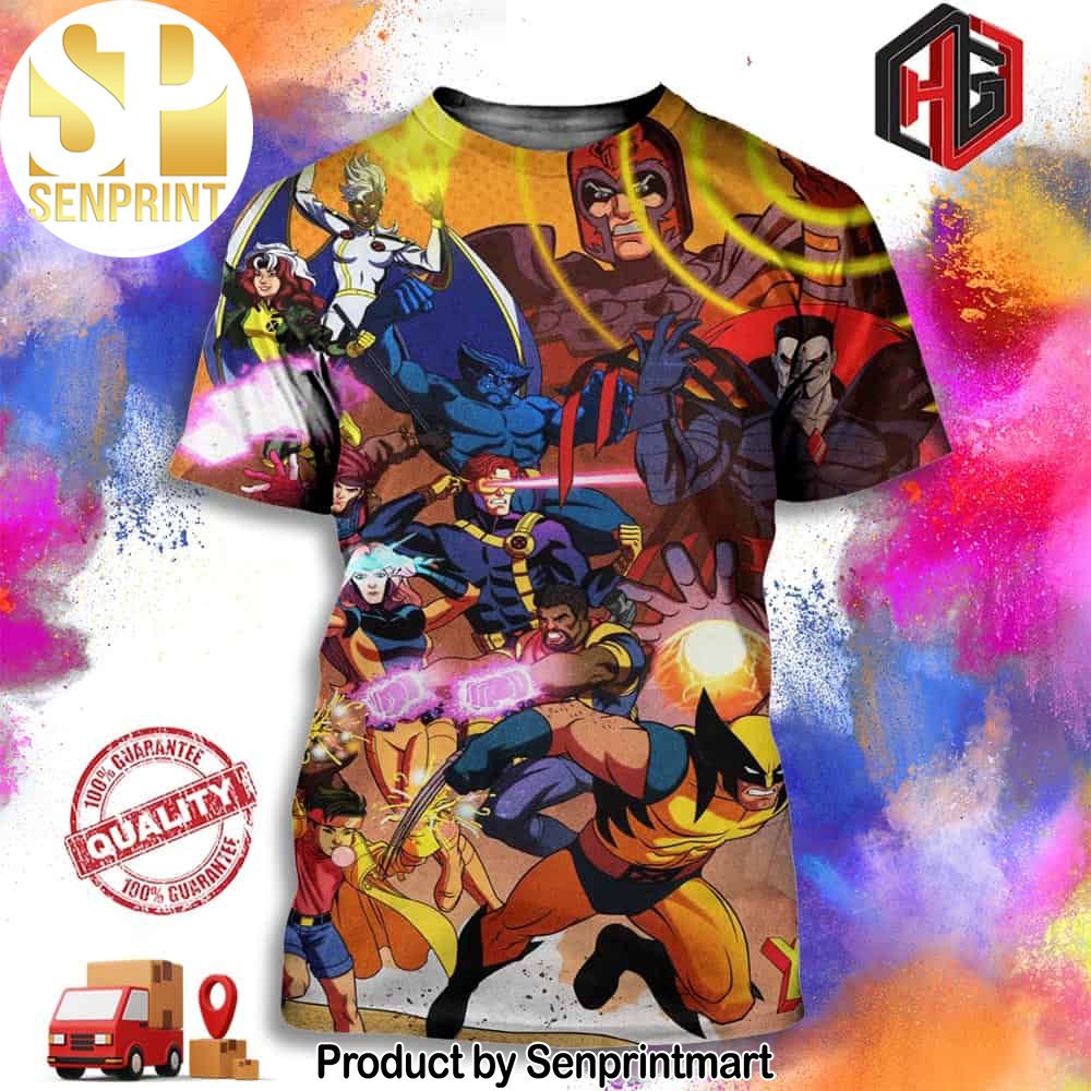 Promotional Poster Art for X-men 97 Full Printing Shirt – Senprintmart Store 3005