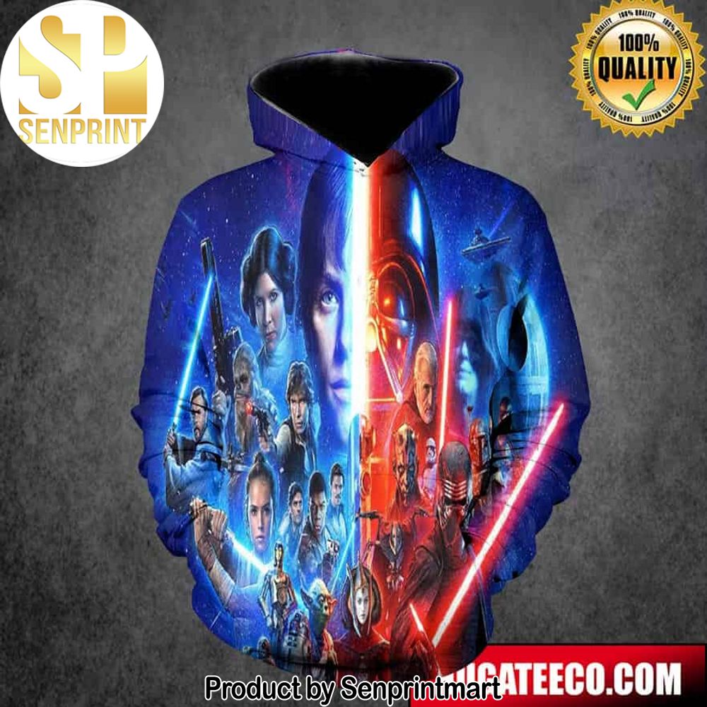 Star Wars The Skywalker Saga On May 4th In Theaters 3D Hoodie T-Shirt – Senprintmart Store 2884