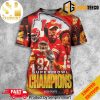 The Kansas City Chiefs Are Headed To Super Bowl LVIII NFL Merchandise 3D All Over Print T-Shirt – Senprintmart Store 3297